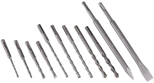 Load image into Gallery viewer, Bosch accessoires sds-plus boor- en beitelset | 11-dlg | in aluminium koffer - 2608579916