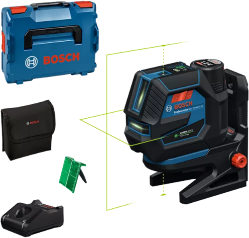 Afbeelding laden in galerijviewer, Bosch blauw gcl 12v-50-22 cg professional lijnlaser | in l-boxx 136 met 1 x accu gba 12v 2.0ah - 0601066s02