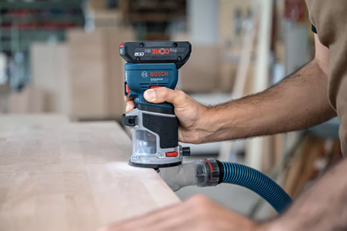 Load image into Gallery viewer, Bosch blauw gkf 18v-8 accu kantenfrees | 18v | zonder accu en lader | in doos - 06016c2000