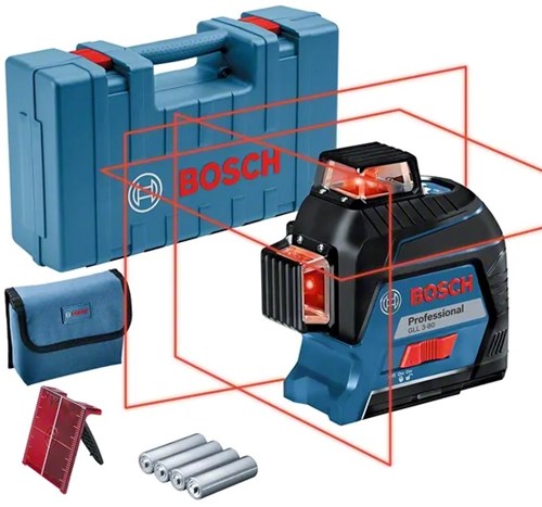 Load image into Gallery viewer, Bosch blauw gll 3-80 kruislijnlaser - 0601063s00