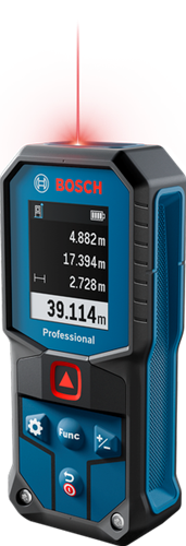 Load image into Gallery viewer, Bosch blauw glm 40-31 laserafstandsmeter | 2 batterij 1,5v lr6 (aa) + opbergetui - 0601075000