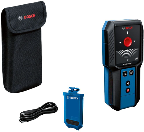 Load image into Gallery viewer, Bosch blauw gms 120-27 detector | 1x accu ba 3,7v li-ion 1,0 ah | in doos - 0601081701
