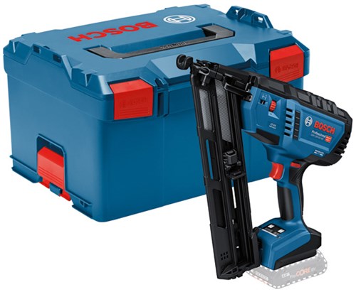 ギャラリービューアに画像をロードする, Bosch blauw bosch professional gnh 18v-64 md accu afwerktacker 15ga 18v basic body in l-boxx - 0601482201