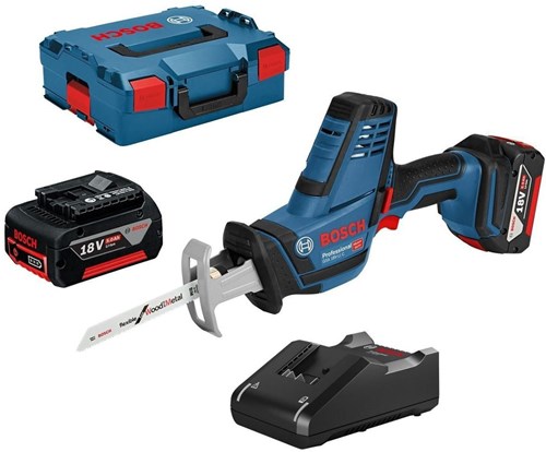Chargez l'image dans la visionneuse de la galerie, Bosch blauw gsa 18 v-li c professional accu reciprozaag 5.0 ah | in l-boxx - 06016a5002