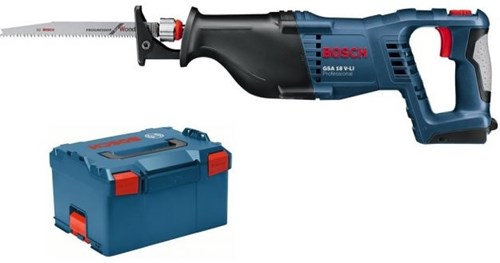 Load image into Gallery viewer, Bosch blauw gsa 18 v-li solo | zonder accu's en lader | in l-boxx - 060164j007