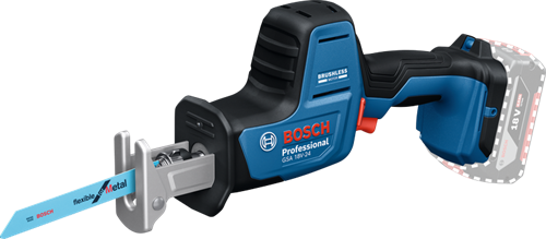 Afbeelding laden in galerijviewer, Bosch blauw gsa 18v-24 reciprozaag | solo | incl. zaagblad s922ef en s2345x | zonder accu en lader - 06016a5100