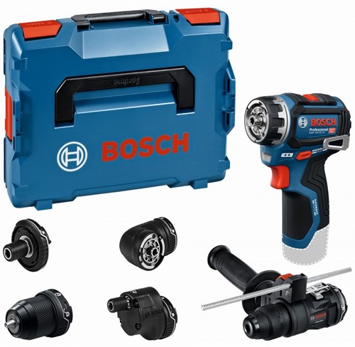Load image into Gallery viewer, Bosch blauw gsr 12v-32 fc professional accuschroefboormachine - flexiclick | zonder accu's en lader | met opzetstukken - 06019n7102