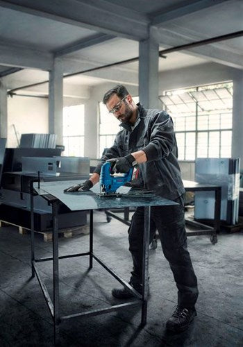 ギャラリービューアに画像をロードする, Bosch blauw gst 18v-95 b accu decoupeerzaag | exclusief accu en lader - 06015b7001
