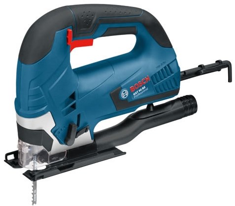 Afbeelding laden in galerijviewer, Bosch blauw decoupeerzaagmachine gst 90 be (1 x zaagblad, afzuigset, antisplinterplaatje, inbusstiftsleutel sw 5)