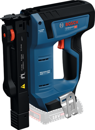 Load image into Gallery viewer, Bosch blauw gth 18v-14 accu nietmachine | solo in l-boxx | incl. haak | zonder accu en lader - 0601482801