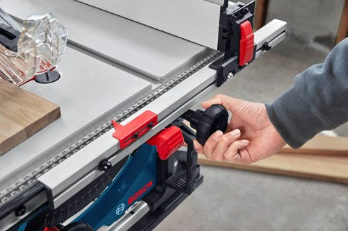 Load image into Gallery viewer, Bosch blauw gts 70-216 stationaire machine | incl. zaagblad pro wood, parallelgeleider en hoekaanslag - 0601b30600