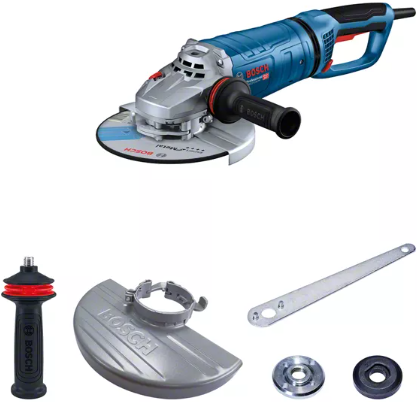 Load image into Gallery viewer, Bosch blauw gws 27-230 pr professional 2700w haakse slijper 230mm | protection-schakelaar | in doos - 06018c7101