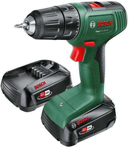 Afbeelding laden in galerijviewer, Bosch easydrill 18v-40 accuboormachine - met 2x 18v accu en een lader