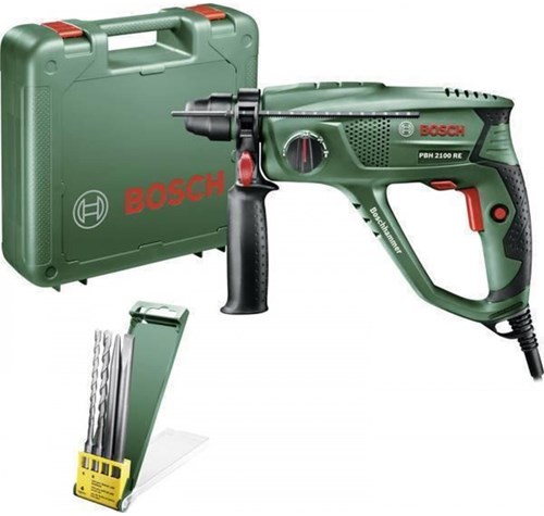 Afbeelding laden in galerijviewer, Bosch groen bosch pbh 2100 re 550 w 2300 rpm sds-plus