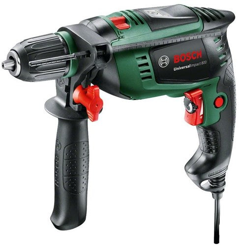 Load image into Gallery viewer, Bosch groen universalimpact 800 klopboormachine in koffer - 800w - 0603131100