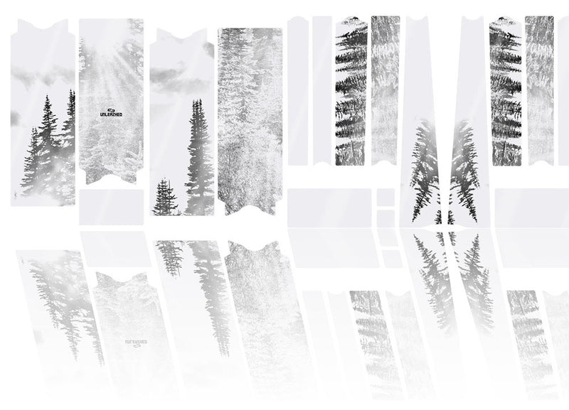 Afbeelding laden in galerijviewer, Unleazhed unscratch - frame protection film gravelbike bpg01 forest black