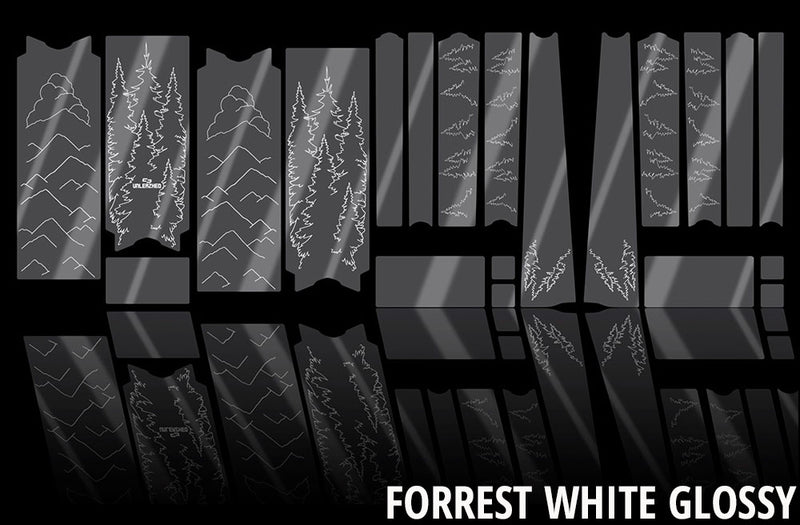 Laden Sie das Bild in Galerie -Viewer, Unleazhed unscratch - frame protection film gravelbike bpg01 forest white