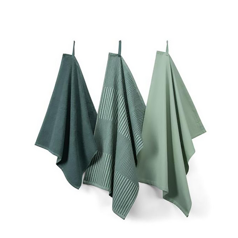 Chargez l'image dans la visionneuse de la galerie, Brabantia keukenset textiel 3-delig groen