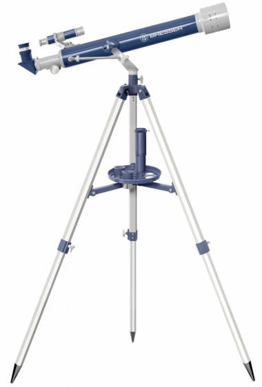 Load image into Gallery viewer, Bresser Telescoop junior 69 cm aluminium blauw grijs 12-delig