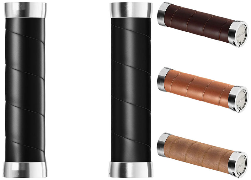 Load image into Gallery viewer, Brooks slender leather grips