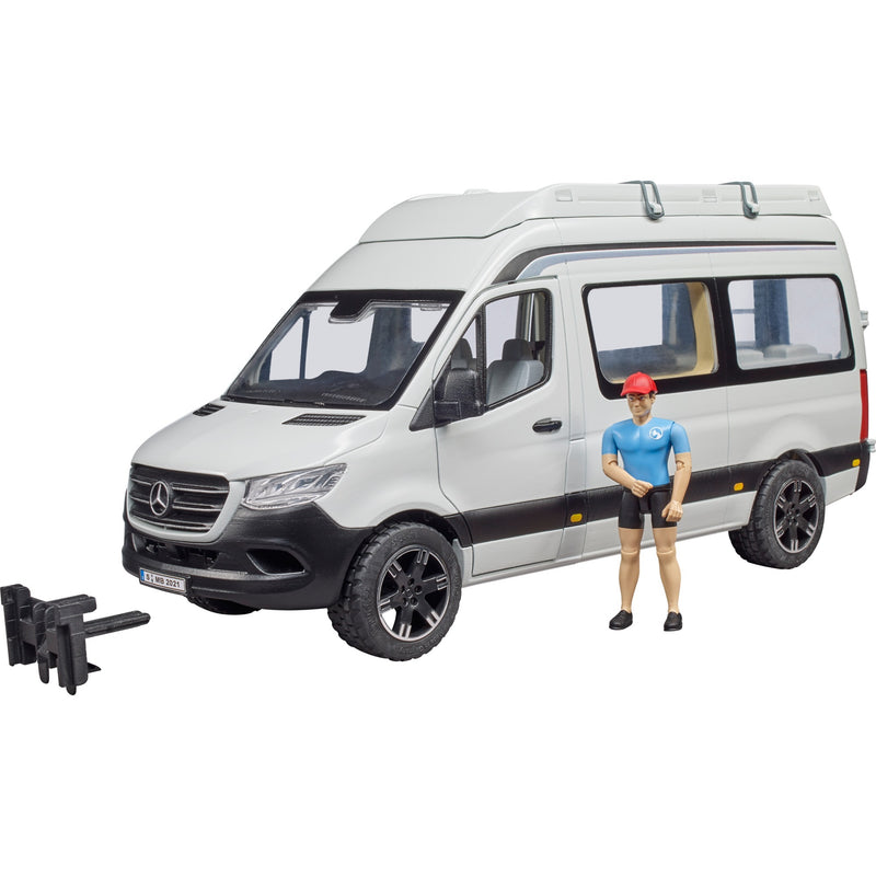 Load image into Gallery viewer, Bruder Mercedes Benz Sprinter Camper met chauffeur