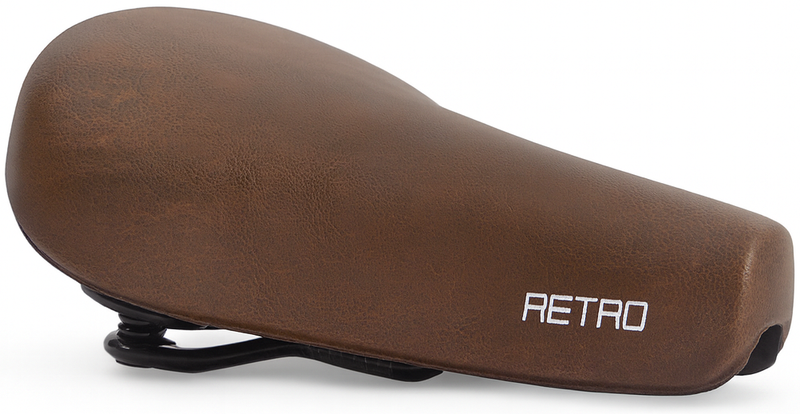 Load image into Gallery viewer, Edge fietszadel city retro - donkerbruin (werkplaatsverpakking)
