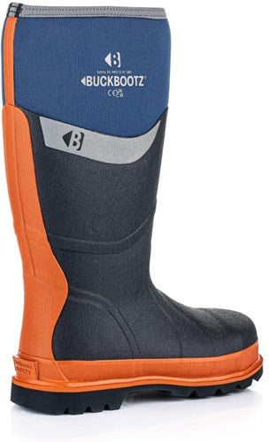 Load image into Gallery viewer, Buckbootz neopreen werklaars bbz6000 s5 | blauw bbz6000bl | maat 45 - 00.176.017.45