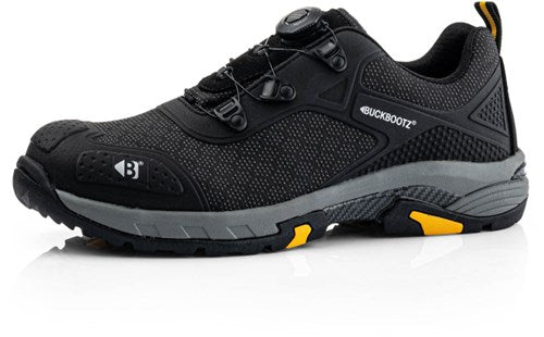ギャラリービューアに画像をロードする, Buckbootz werkschoen tradez wheelz laag s1ps boa | zwart | maat 47 - 5055138027097
