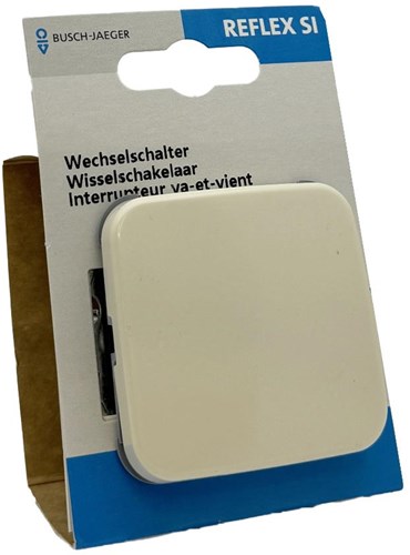 Laden Sie das Bild in Galerie -Viewer, Busch jaeger creme wisselschakelaar + wip - 4695020