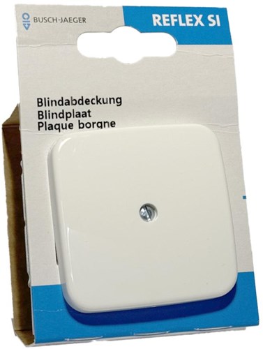 Load image into Gallery viewer, Busch jaeger wit blindplaat - 4695560