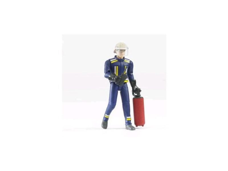 Load image into Gallery viewer, Bruder bworld brandweerman met toebehoren 1:16