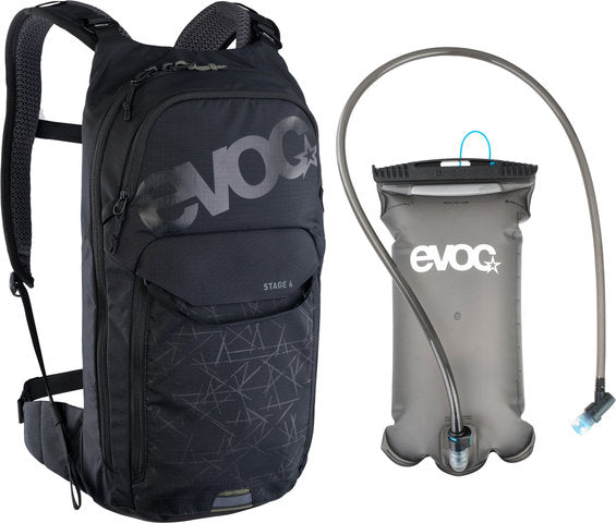 Load image into Gallery viewer, Evoc stage 6 backpack + 2 litre hydration bladder