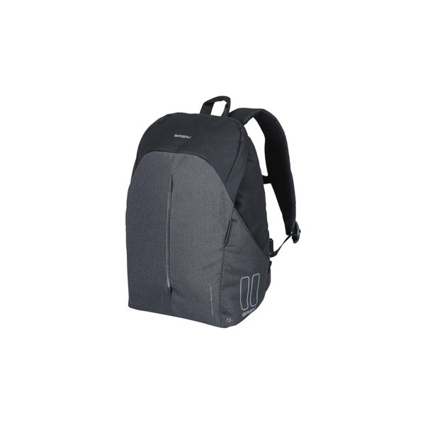 Load image into Gallery viewer, Basil B-Safe Commuter Nordlicht - compacte fietsrugzak voor elektrische fiets - 13L - zwart