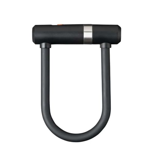 Load image into Gallery viewer, Axa beugelslot newton mini pro + cable 100 10 - zwart