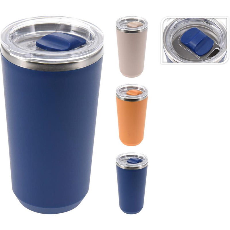 Load image into Gallery viewer, Excellent houseware thermo mok rvs 420ml
