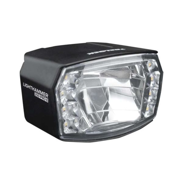 Load image into Gallery viewer, Trelock koplamp ls 990 lighthammer pro voor e-bike incl. fp adapter - zwart