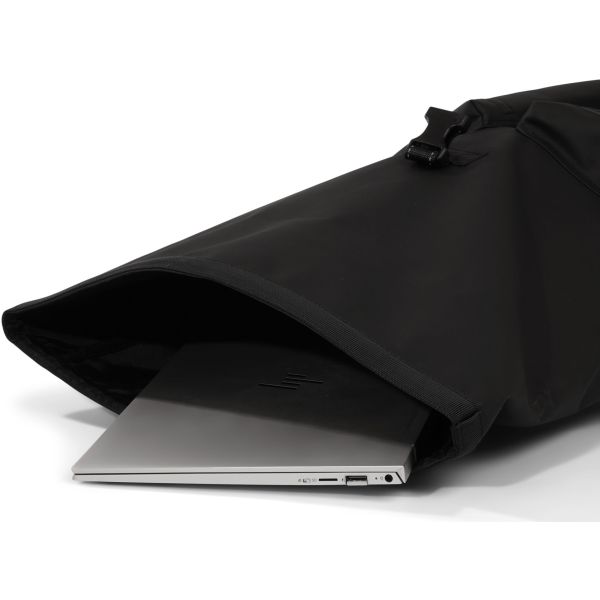 Load image into Gallery viewer, Urbanproof fietstas rolltop up recycle 20l zwart
