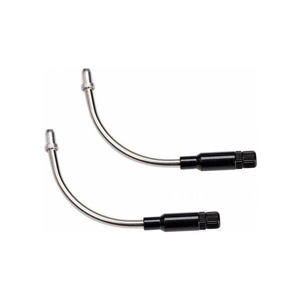 Load image into Gallery viewer, Verstelbare V-brake bochtjes 90° RVS (2 stuks)