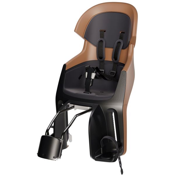 Afbeelding laden in galerijviewer, Bobike kinderzitje achter evolve maxi - framebevestiging - cinnamon brown
