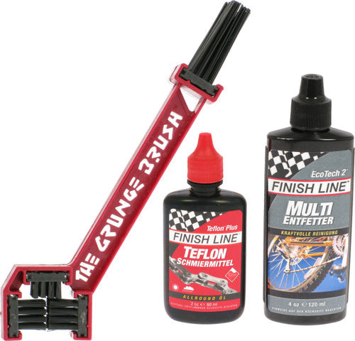 Load image into Gallery viewer, Finish line starter kit 1-2-3 the grunge brush combo
