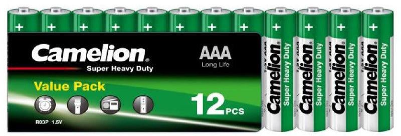 Load image into Gallery viewer, Camelion batteries aaa micro r3 (12 pieces)