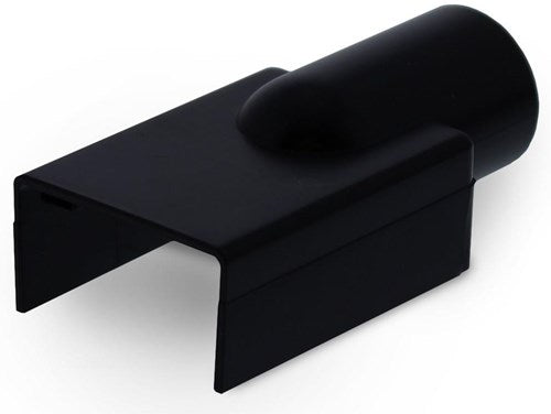 Chargez l'image dans la visionneuse de la galerie, Enzo canalit systeem25 verloopmof 16mm voor 25x13mm zwart - 4745735