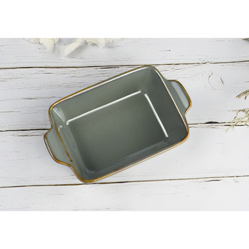Afbeelding laden in galerijviewer, Cark serveerschaaltje jade 14x9cm