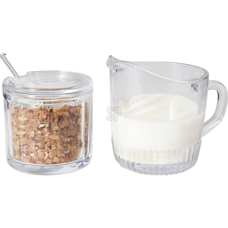 Load image into Gallery viewer, Excellent houseware suiker en melkset glas 3-delig