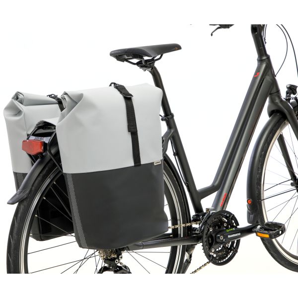 Load image into Gallery viewer, Newlooxs Tas New Nyborg Double Light Grey Black