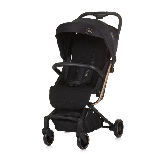 Load image into Gallery viewer, Chipolino Bijou Opvouwbare Buggy Obsidian Black