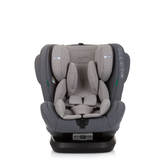 Load image into Gallery viewer, Chipolino peak autostoel i-size 40-150 cm isofix 360° granite grijs