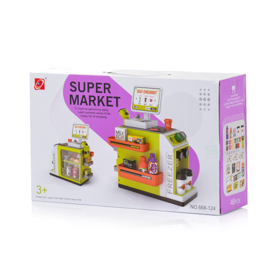 Load image into Gallery viewer, Chipolino speelgoedwinkeltje supermarkt interactieve speelset met licht en geluid