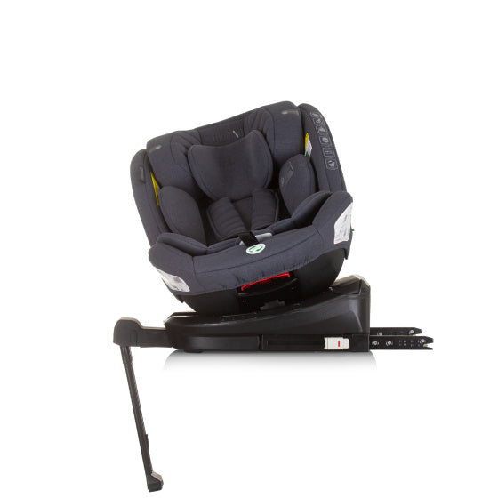 Load image into Gallery viewer, Chipolino tourino autostoel i-size 40-150 cm isofix 360° granite donkergrijs