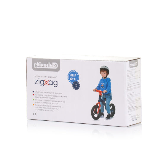 Load image into Gallery viewer, Chipolino zig zag 12 inch junior blauw rood
